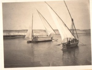 Sailing the Nile Egypt Postcard