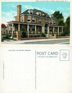 PENNS GROVE N.J. HOME OF LOYAL ORDER OF MOOSE ANTIQUE POSTCARD
