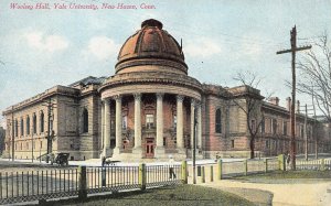 Woolsey Hall, Yale University, New Haven, Connecticut, Early Postcard, Unused