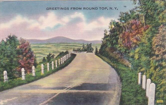 New York Greetings From Round Top 1950