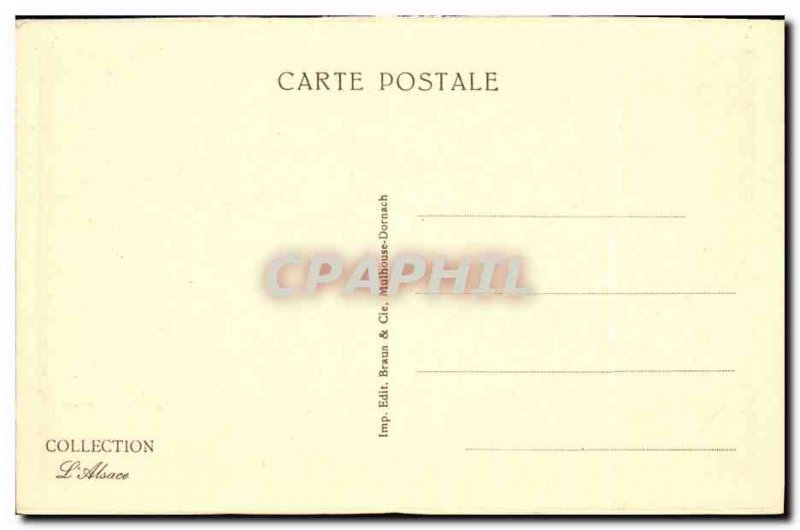 Old Postcard Colmar Rue de la Maison Rouge