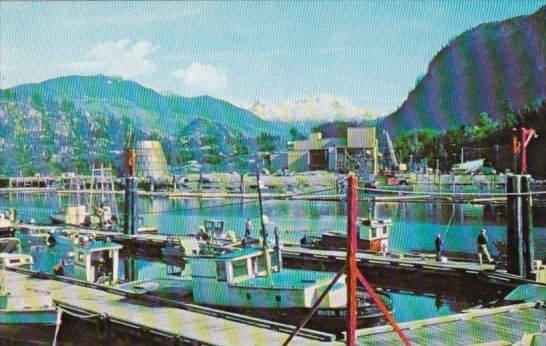 Canada Small Boat Harbour Squamish British Columbia