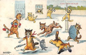 A bolt from the blue Artist Louis Wain 1904 