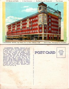 California Hotel, California, Oakland