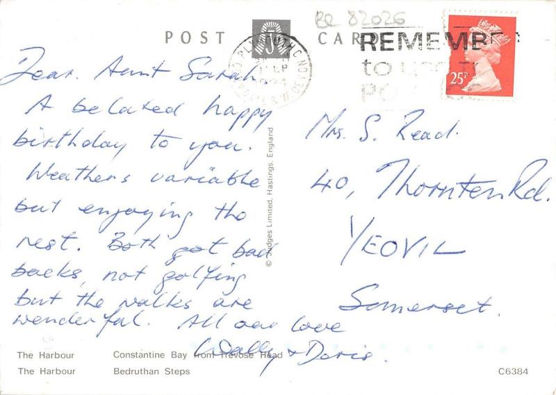 BR82026 padstow and district ship bateaux  uk