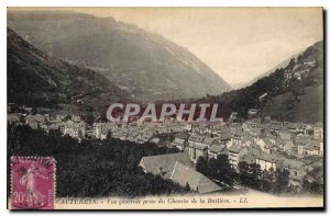 Old Postcard Cauterets General view taken of Raillere Path