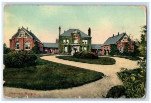 c1910 Nuneaton Hospital Warwickshire England Unposted Antique Postcard