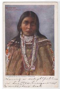 Hattie Tom Chiricahua Apache Native American Indian 1905 postcard