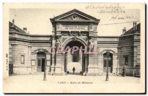 Paris - 3 - Arts et Metiers - Old Postcard