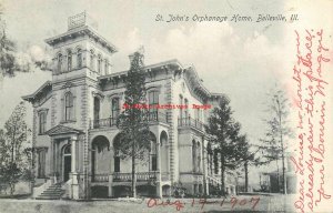 IL, Belleville, Illinois, Saint John's Orphanage, Holmes, Tolle & Evans Pub