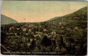 Postcard PANORAMIC SCENE Catskill New York NY AO0124