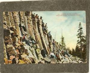 YELLOWSTONE NATIONAL PARK WY c1910 SHEEP CLIFF Postcard