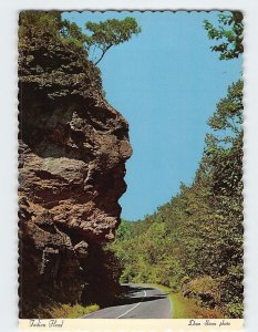 Postcard Great Stone Face, Little River Gorge, Tennessee