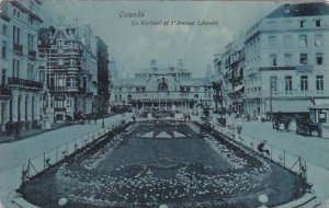 Belgium Oostende Le Kursaal et l'Avenue Leopold 1910