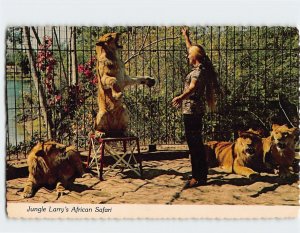 Postcard Jungle Larry's African Safari, Naples, Florida