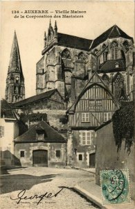 CPA Auxerre - Vieille Maison de la Corporation des Mariniers FRANCE (960405)