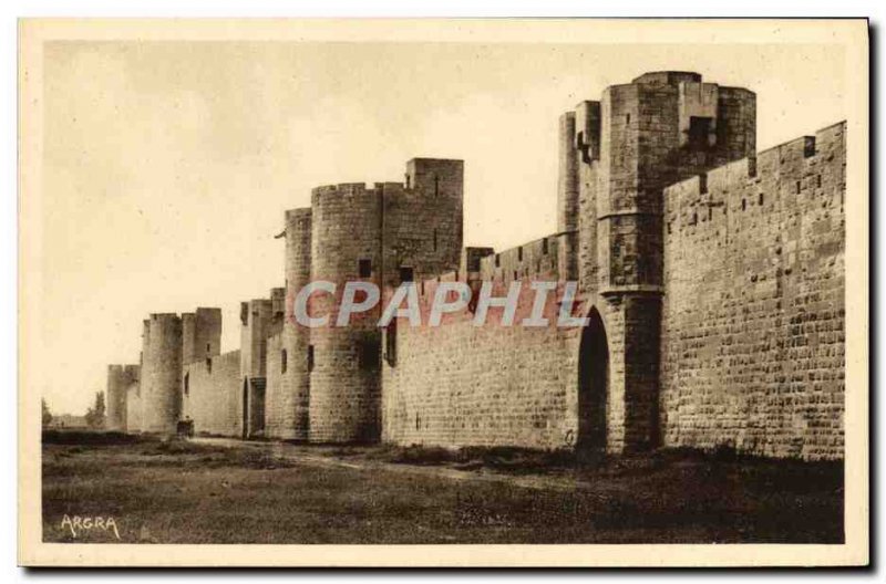 Old Postcard Acute Dead The South Remparts