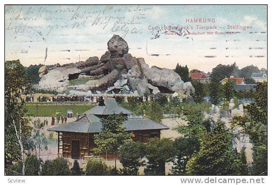 Carl Hagenbeck's Tierpark- Stellingen, Hamburg, Germany, PU-1909