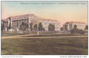 Washington Seattle Phliosophy Commerce Home Economics University Of Washingto...