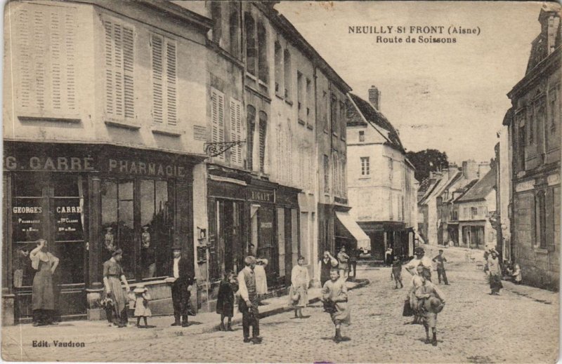 CPA Neuilly-St-Front-Route de Soissons (156058)
