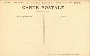 Algeria North Africa 1920s Ethnic Types Artist impression Postcard 22-2406
