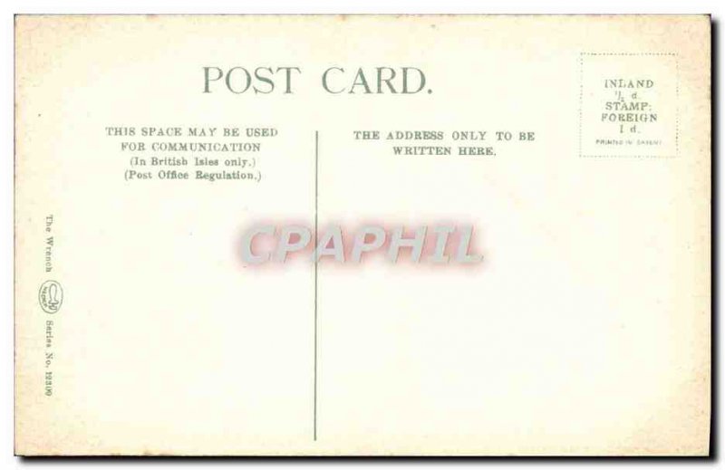 Old Postcard Old Barmouth Folklore