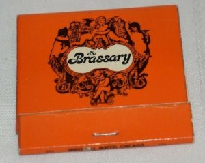 The Brassary Chicago Illinois Cherubim 30 Strike Matchbook