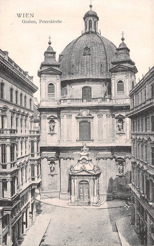 Graben, Peterskirche Wien Austria Unused 