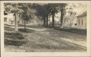 South Weare NH Dearbornville c1910 Real Photo Postcard