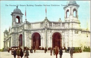 Toronto Canada~Canadian National Exhibition Ontario Bldg~Postcard JK1