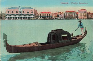 Vintage Venice Gondola Postcard Italy Divided Back 1907-1915