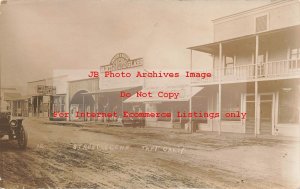 CA, Taft, California, RPPC, Street Scene, Business Section, Photo No 12