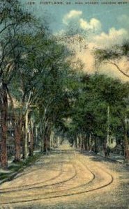 High St. - Portland, Maine ME Postcard