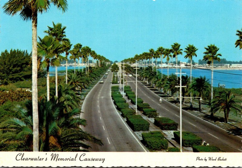 Florida Clearwater Memorial Causeway Looking West