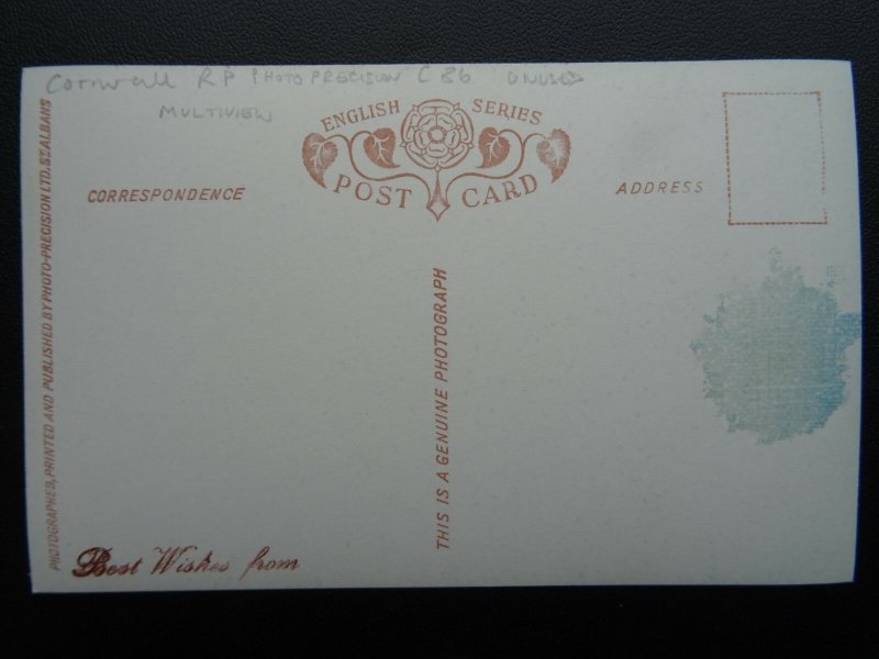 Cornwall BUDE 5 Image Multiview - Old RP Postcard by Photo Precision