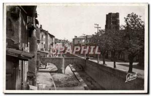 Montbrison - The Vizézy and the Quays - Old Postcard