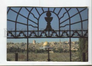 470984 Israel Jerusalem seen from Dominius Flevit Old postcard