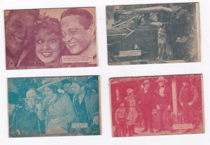 1920's Silent Film Arcade Cards - 27 total Tom Mix, Davey Lee, Jack Moxie