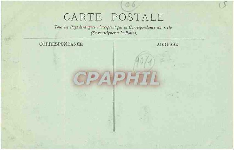 Old Postcard Nice La Reserve Boat