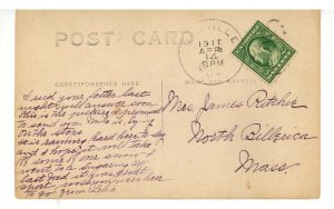 VT - Danville. Methodist Church circa 1911   RPPC