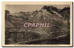 Old Postcard The Lautaret the laces of the Galibier and the Grand Galibier