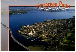 WA - Seattle. Evergreen Point Floating Bridge      (continental size)