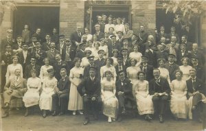 Germany Studentika Mensur Heidelberg Academic fencing school prom photo postcard 