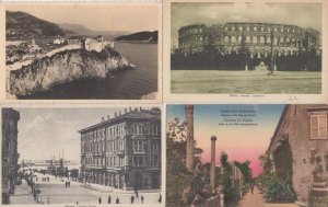 CROATIA 80 Vintage Postcards mostly pre-1940 with BETTER (L3887)