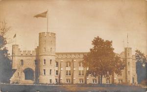 Oconomowoc Wisconsin Castle Historic Bldg Real Photo Antique Postcard K92863