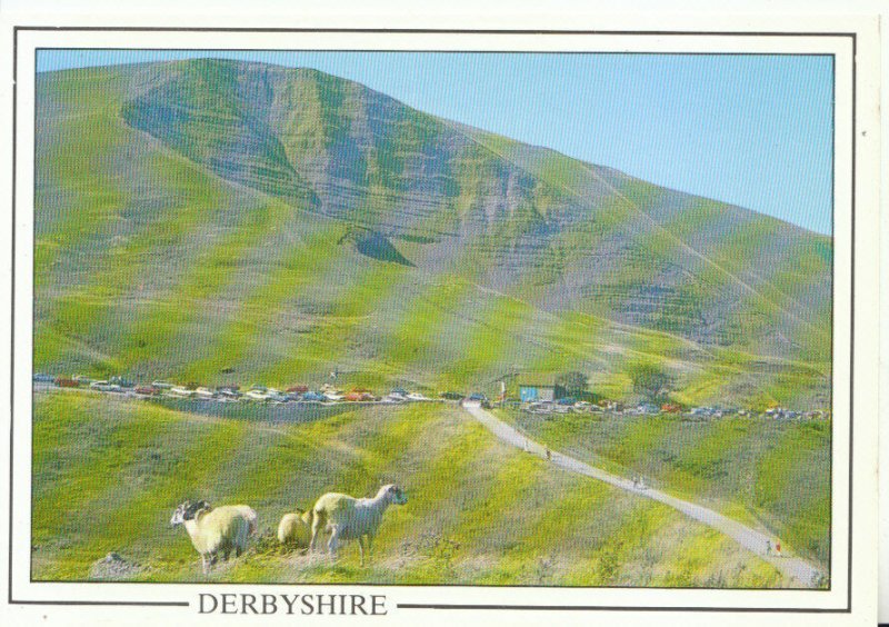 Derbyshire Postcard - Mam Tor - Ref 14626A