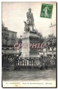 Old Postcard Perigueux Statue of Marechal Bugeaud