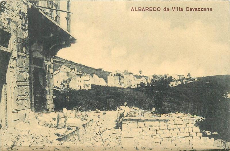 ITALIA Italy ALBAREDO da Villa Cavazzana WW1