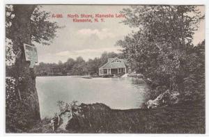 North Shore Kiamesha Lake New York 1910c postcard