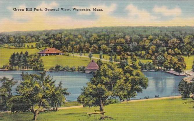 Massachusetts Worcester Green Hill Park General View